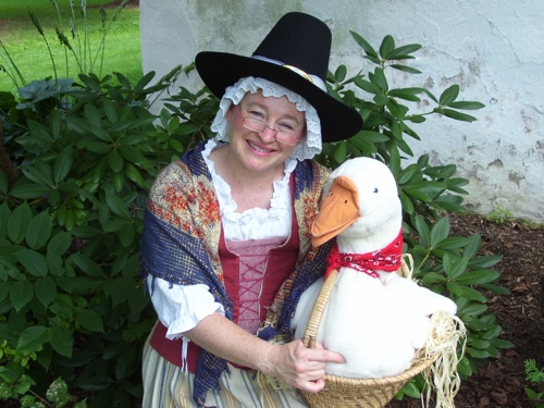 Mother Goose Closeup